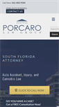 Mobile Screenshot of porcarolaw.com